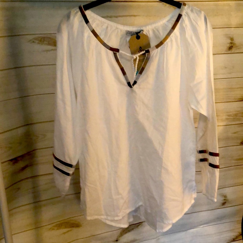 Prana Atlantis Top white / small